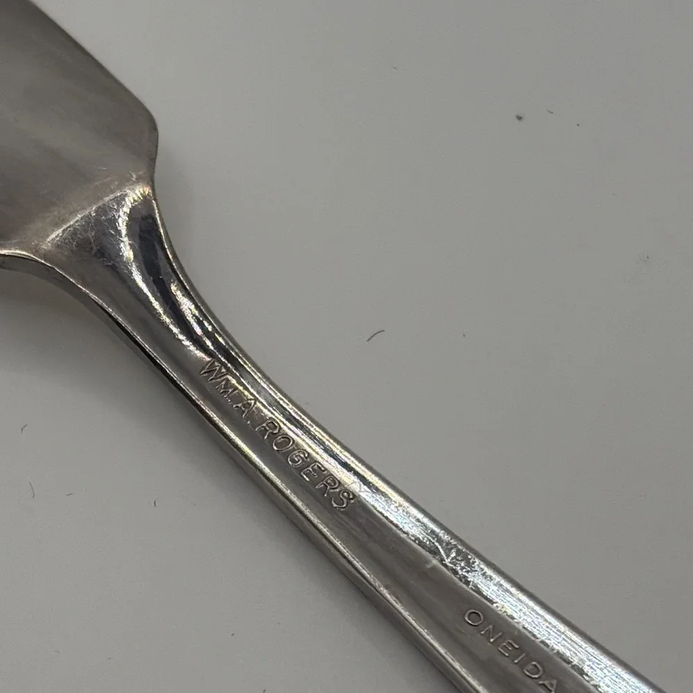 Butter Spreader Vintage ROGERS silverplate WILDWOOD ALWAYS pattern